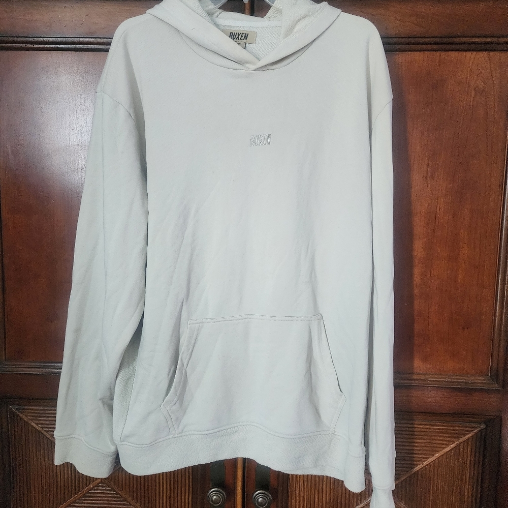 Ruxen Men's White Hoodie 2xl